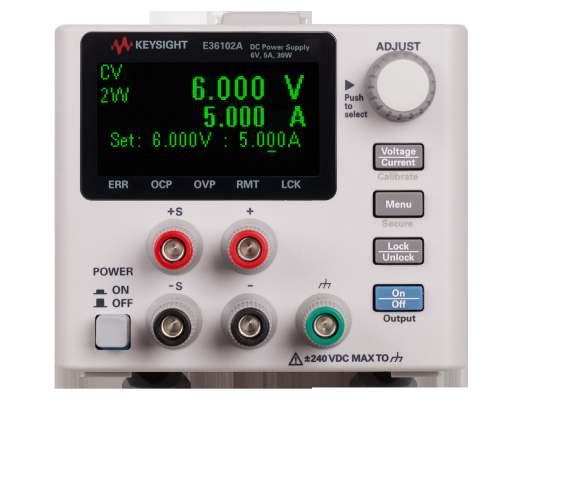 02 Keysight E36100 Series Programmable DC Power Supplies - Data Sheet Power forward Designs change and so should your DC power supply.