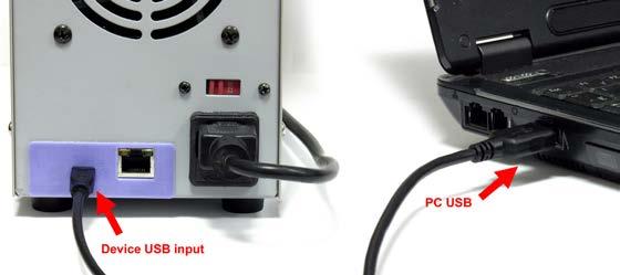 Connect the power supply to the power outlet