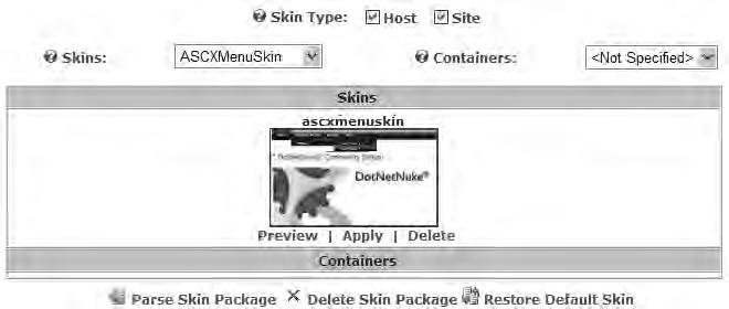 You can also make a preview image of the new container, something like: 25. Save the image fi le as ASCXMenuSkin.jpg. 26.