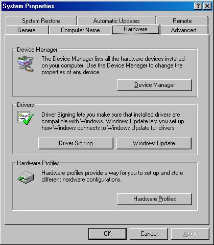 Open the Device Manager. www.