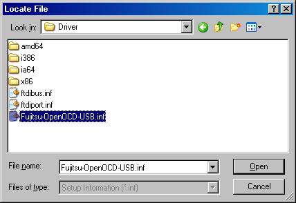 Cypress-OpenOCD- USB Click Open