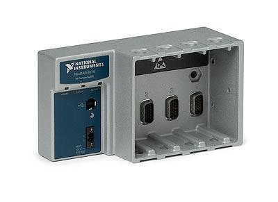 0 NI CompactDAQ USB Data Acquisition Systems Mix sensor measurements with analog and digital I/O in the same instrument Acquire from analog input modules at different rates with multiple timing