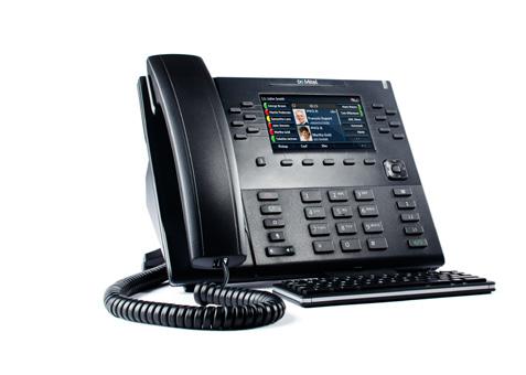 KIT All Mitel 6800 Series SIP phones can be wall-mounted safely and securely.