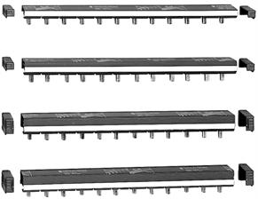 Section Accessories IEC Rated C0 Comb Bus Bars These are available in -, -, - or -phase (conductor) models, and can be purchased in -pole, - pole, or -pole ( meter) lengths.