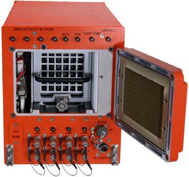 Constant High Speed for Continuous Data Recording ISR missions demand high speed recording rates and the RR1P delivers up to 2,600 MB per second read speed and 2,200 MB per second write speed using a