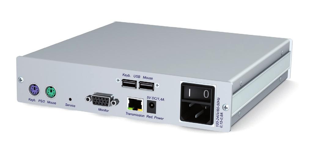ControlCenter 1 User module The optional user module CAT-Rem can be up to 200 metres away from the ControlCenter 1.
