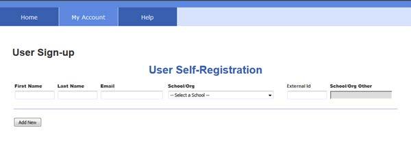 In the message section of the email, paste the link you copied from the self-registration window. 6. Send.