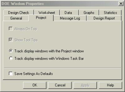 DOE Wisdom User s Guide The File Save dialog box allows the user to save changes to the current design.
