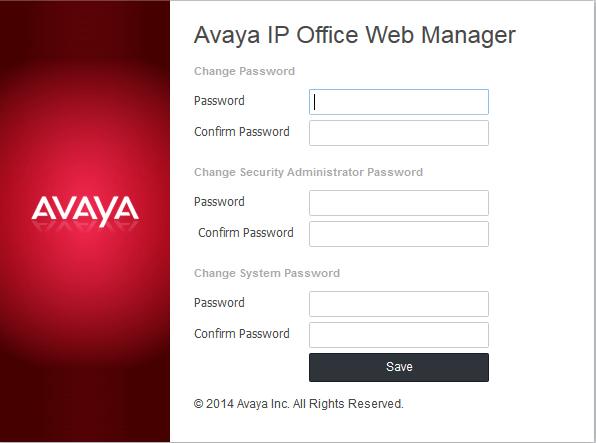 Web Manager: 7.1 Logging In to Web Manager Avaya supports the following browsers for web access to the server menus: Microsoft Internet Explorer 10 and 11.