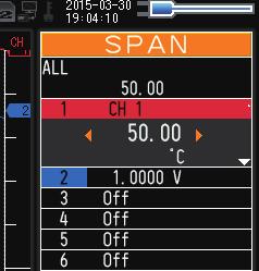 Span, Position and Trace Functions to Adjust the Waveform Display 1.