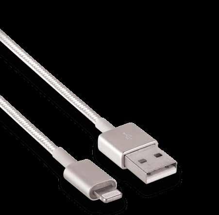 AXM-I5USBFL1 FLAT LIGHTNING TO USB 1M FOR APPLE