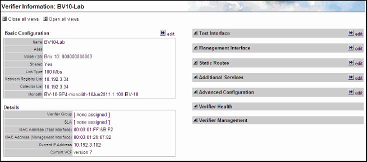 Managing BV10 Verifier on BrixWorx Configuring a Test 3.
