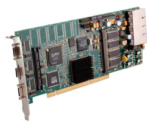 FIGURE 1 - FAST-X PCI-X BOARD FAST-X FEATURE SUMMARY Board Video I/O Connections Video I/O Extender card Half-length, PCI-X rev.2.3 (64-bit, 133 MHz)?