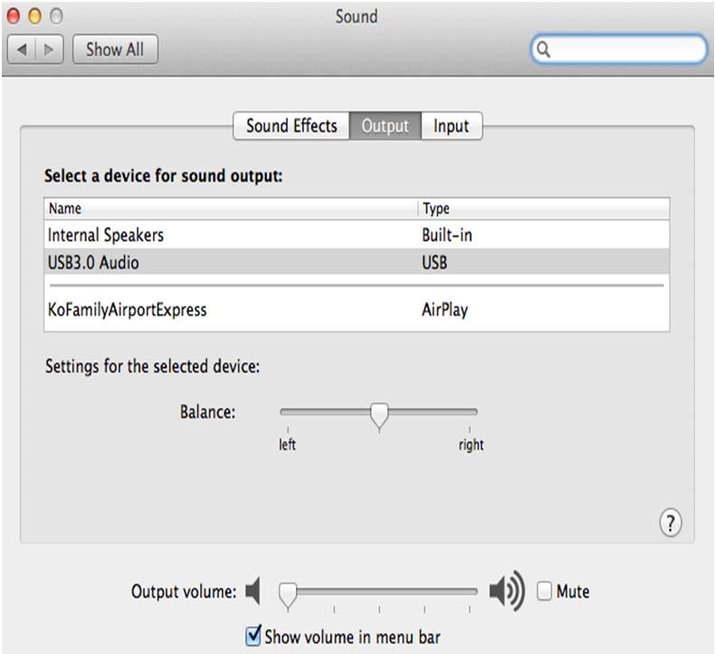SETUP THE SOUND (USB 3.0 TO HDMI) 1. Go to, and then select System Preferences 2.