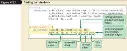 INFS 2150 - Introduction to Web Development 31 INFS 2150 - Introduction to Web Development 32 Creating a Text Shadow Creating a Box Shadow Any block element can be shadowed by using the box-shadow