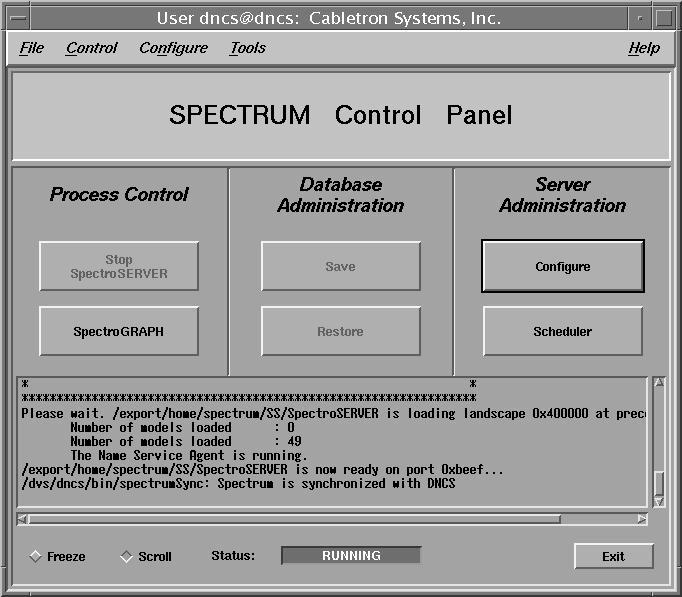 Stop System Components Introduction Stopping Spectrum You may be required to stop the system components before backing up or restoring the system s file system or key files.
