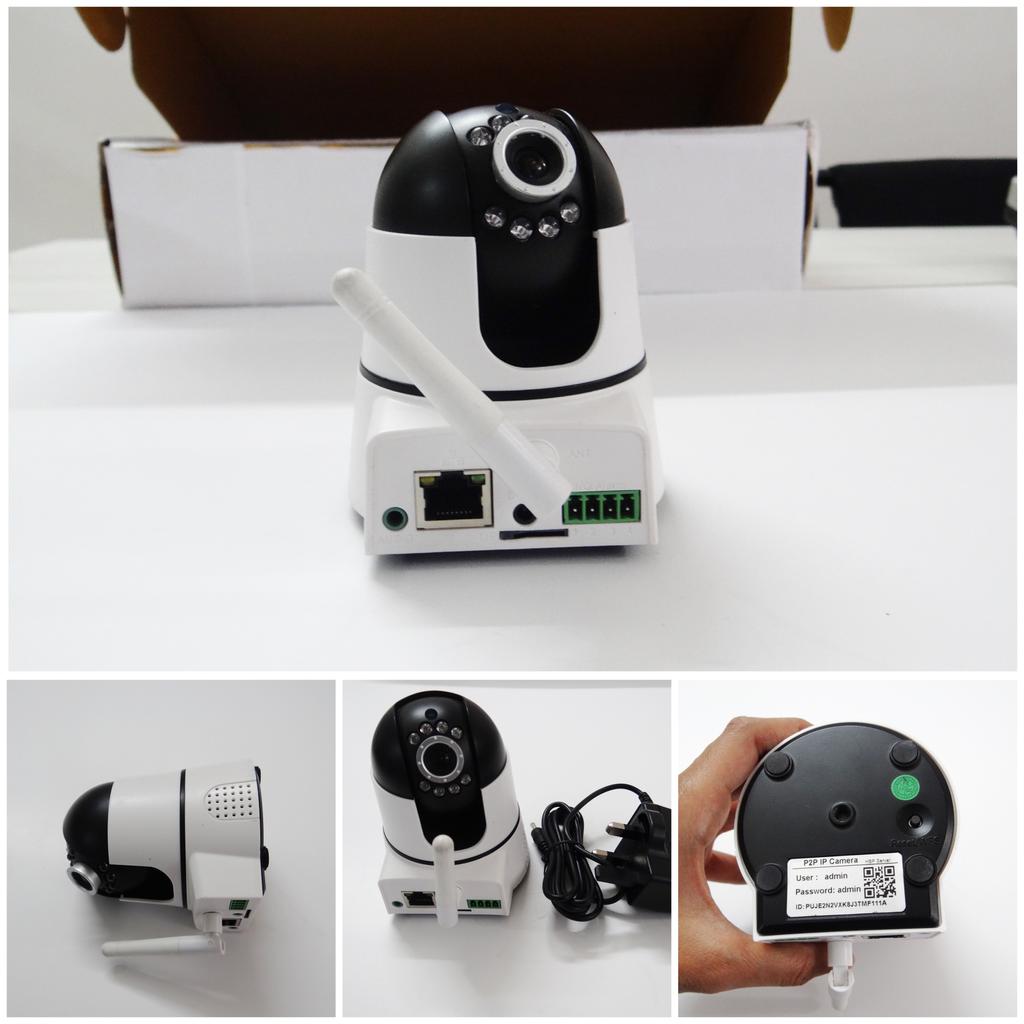 5. Indoor Camera (A Door/Window contact sensor) Wi-Fi Indoor Security CCTV Camera having 1 Megapixel with two audio communication powered though 12v adaptor which perfectly suits for your home to