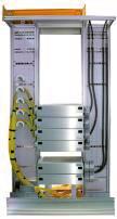 Central office optical distribution frame CO-ODF The CO-ODF comprises the assembly frame containing the splice and patch sub-rack assemblies, as well as the cable riser frames for cable management