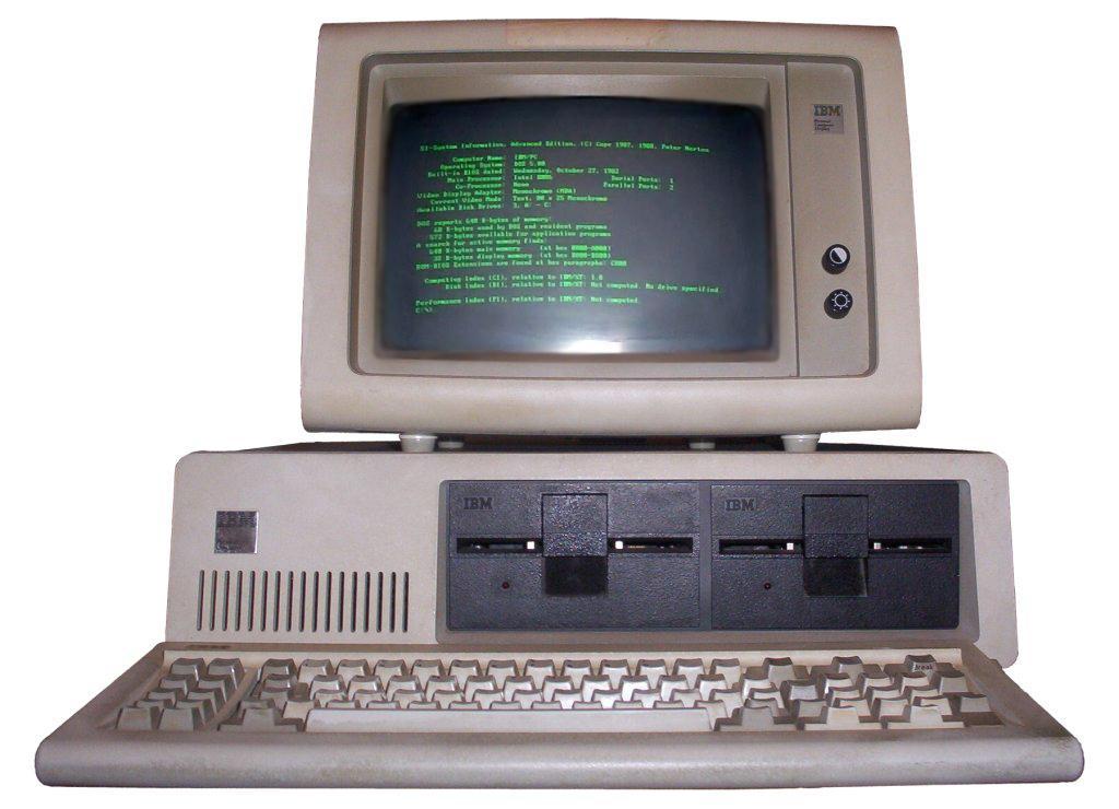 First IBM PC (International Business