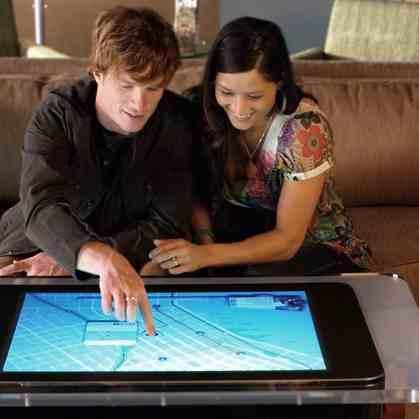 The Future Computer -Bring an ordinary tabletop to life. Cell Phones of the Future.avi -Touchscreen Computers.