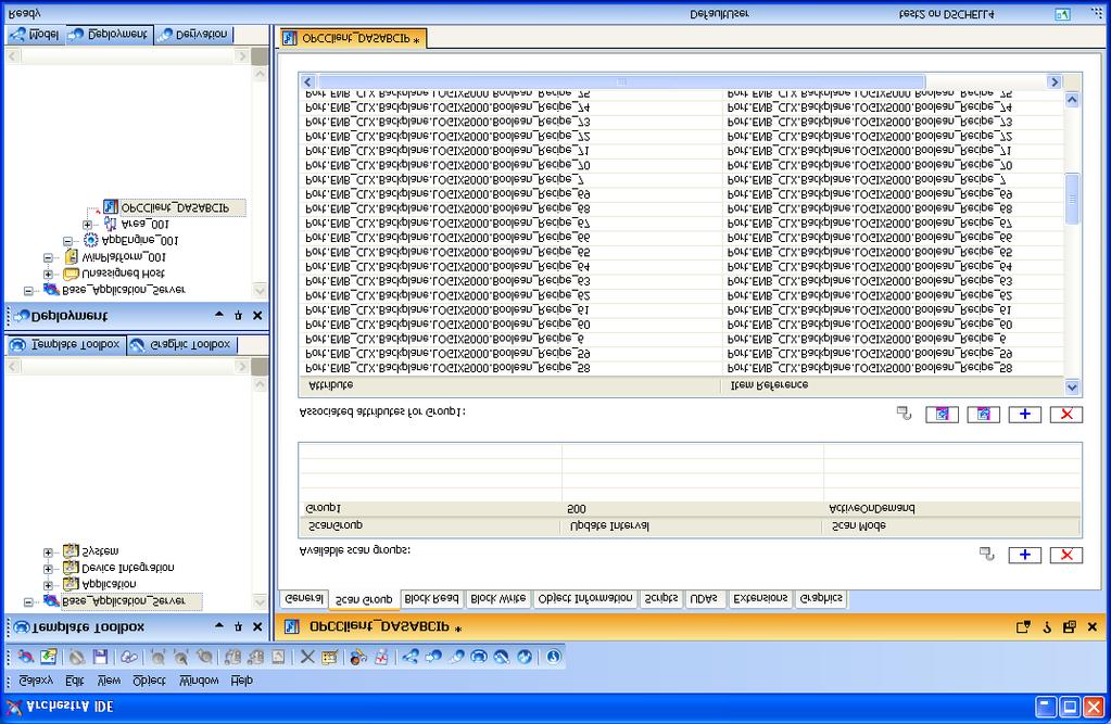FIGURE 15: PLC TAGS IN THE IDE After the tags are added to the list, save and close the OPC