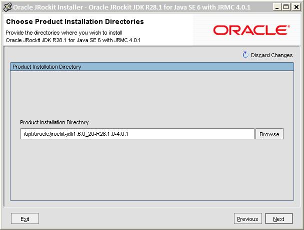 4. Specify the installation directory and click Next. The Optional Components screen appears. 5.