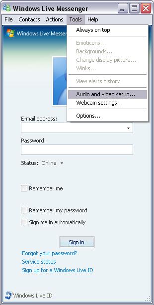 CrazyTalk Cam Suite PRO with IM Application Window Live Messenger 1.