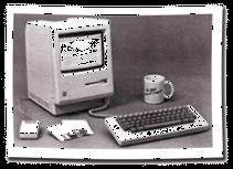 Apple Computers The Macintosh debuts in 1984.