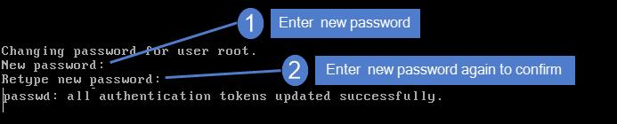Deployment Guide for Unitrends 31 8 To change the direct console password, enter 2. Enter a new password, confirm the password, and enter Y to save.