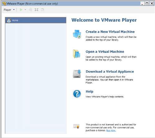 Installation and Setup Guide 13 Installing Simulate ONTAP on VMware Player You can download and install the VMware Player on a Windows laptop or desktop, start Simulate ONTAP, set preferences for the
