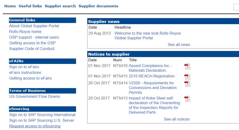 Open Access Request Form 28 Navigate to the Global Supplier