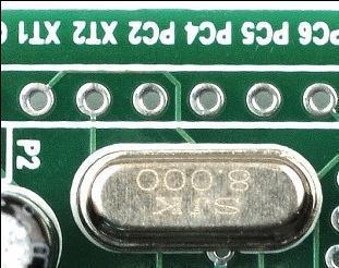 2.2. BOARD DESCRIPTION AND CONFIGURATION 2.2.1. Clock By default the clock is internal from 0.9..16 MHz (1) crystal oscillator, or internal calibrated RC oscillator.