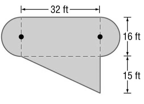 Example 8: The dimensions of an irregularly shaped
