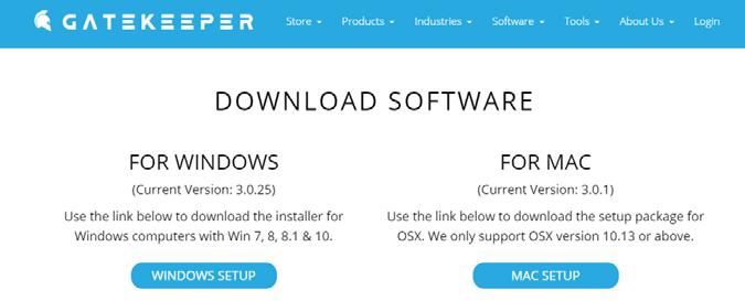 2. Frequently Asked Questions 2.1 Application Setup 2.1.1 How can I download the GateKeeper Desktop Application? To download the desktop application, go to our website https://gkaccess.com/software.