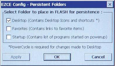 This utility allows users to determine the location of these three folders: FLASH or RAM.