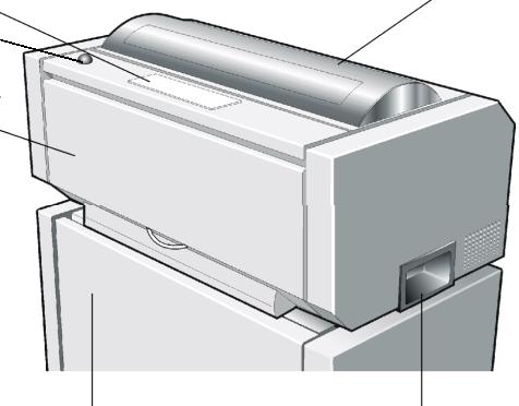 (*) Printer Handgrip (*) The Enclosed Pedestal is