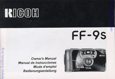Ricoh FF-9/FF-9s This camera manual library is for reference and historical purposes, all rights reserved. This page is copyright by, M. Butkus, NJ.