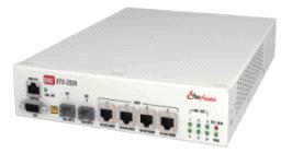 An, at point of order, will specify the port type required (fibre or copper). This port is referred to as the External Network-to-Network Interface (E-NNI) port. This port is configured as an 802.