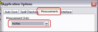 Increase the interval if saving your documents is slow on your system. Units of Measurement (Inches) Measurement units must be set to Inches for the Jazzit templates to format properly.