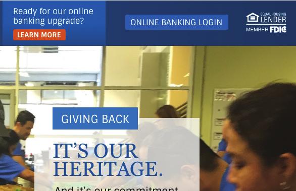 First-time login instructions Begin by clicking on the Online Banking Login button in the header on the JeffersonBank.com homepage.