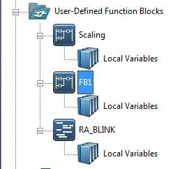 Next, create a new ladder diagram program called Blinking_signal. 9.