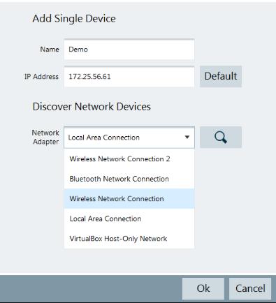 Connecting the Instrument Connection Manager Menu Figure 3-2: Device connection information USB connection When the instrument is connected to the PC for the first time, Windows tries to install the