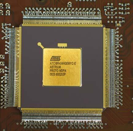 MultiDSP/µProcessor Architecture (MDPA) ASIC LEON2FT based System-on-Chip (SOC) operating at up to 80MHz; factor 5 of ERC32 performance (Hartstone benchmark) First SOC with SpaceWire router (path