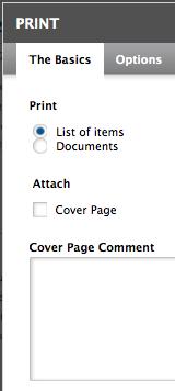 How To: Print a Document From the Overview and categories page From the Document Page You ll find the print icon directly underneath the folder drop down tab on the top right of every page.