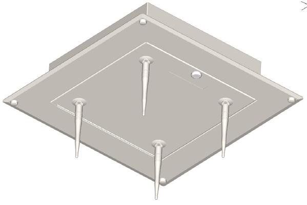 Model 1027 00 Hard Lid Ceiling or Wall Mount Enclosures The Model 1027 00 wireless LAN access point enclosure is a locking, hard lid ceiling enclosure, designed to accommodate Wi Fi access points,