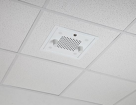 Model 1036 00 Suspended Ceiling Enclosure The Model 1036 00 wireless LAN access point enclosure is a locking, ceiling tile insert, designed to accommodate access points from most manufacturers.