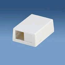 Cabling Accessories 35 CBXJ2WH A Surface mounted modular receptacle to field terminate data cabling within an Oberon enclosure.