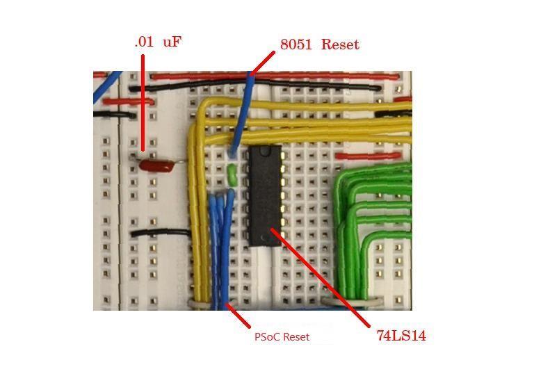 *Note: Power (5V) and ground (0V) connections were