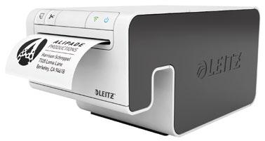 The Leitz Icon Printer The Leitz Icon printer fits comfortably on any desk and is packed with features that make labeling easier for everyone in (and out) of your office.