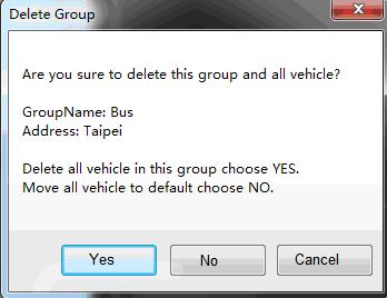 Modify Group Double click or select one group from the group list then modify its setting.